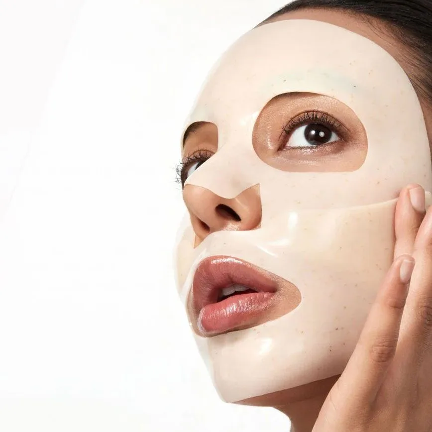 Гідрогелева колагенова маска anua rice 70 glow collagen mask для сяйва шкіри обличчя, 38 г Гідрогелева колагенова маска anua rice 70 glow collagen mask для сяйва шкіри обличчя, 38 г