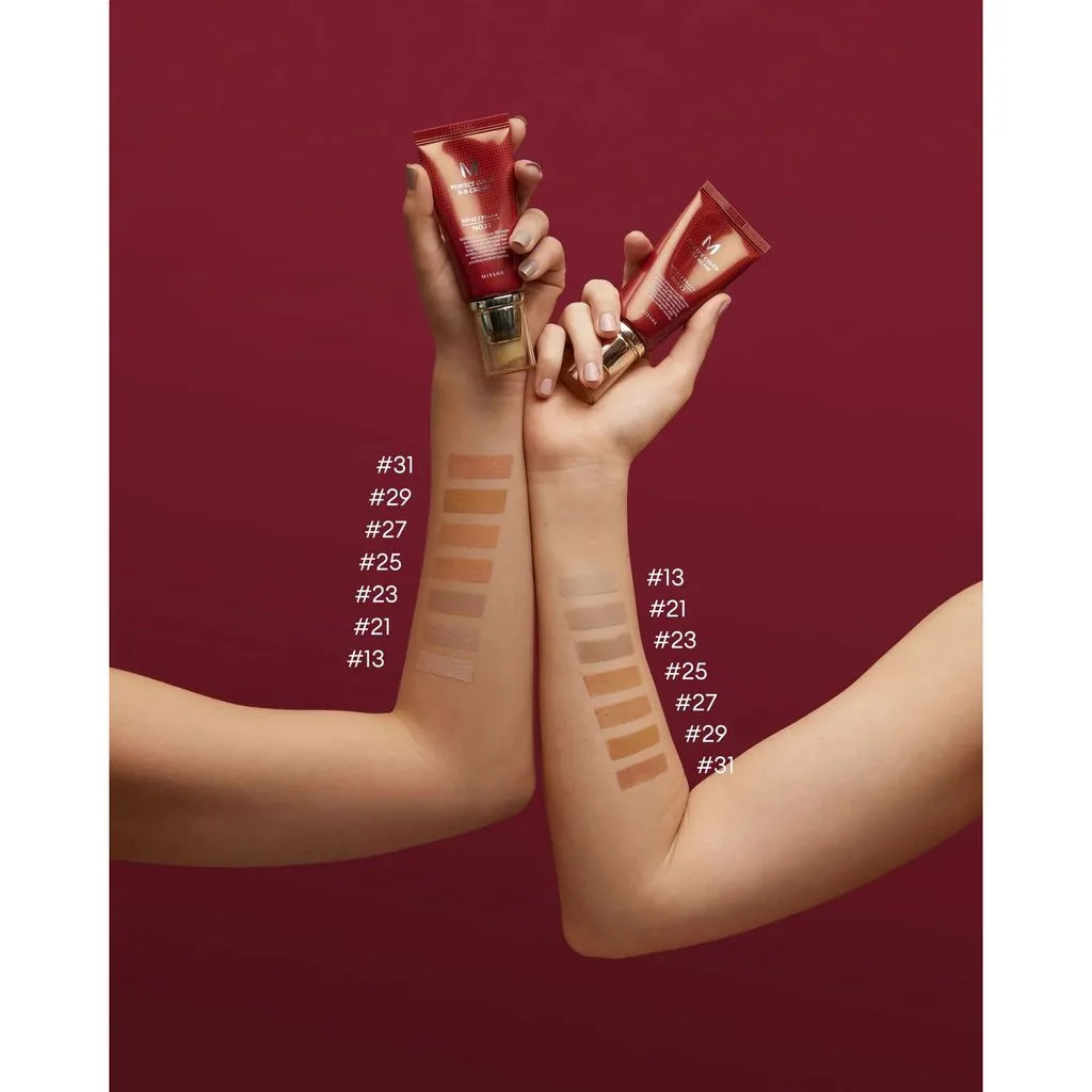 bb крем для обличчя missha m perfect cover bb cream spf 42/pa +++, 25 warm beige, 50 мл bb крем для обличчя missha m perfect cover bb cream spf 42/pa +++, 25 warm beige, 50 мл