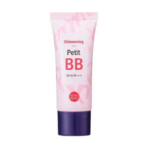 bb крем з перлинною пудрою для надання сатинового сяйва holika holika shimmering petit bb cream spf 45/pa +++, 30 мл