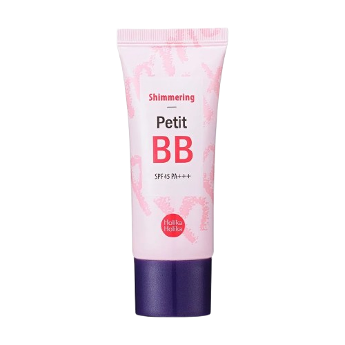 bb крем з перлинною пудрою для надання сатинового сяйва holika holika shimmering petit bb cream spf 45/pa +++, 30 мл bb крем з перлинною пудрою для надання сатинового сяйва holika holika shimmering petit bb cream spf 45/pa +++, 30 мл