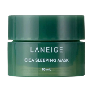 Нічна маска для обличчя laneige cica sleeping mask з екстрактом центели азійської, 10 мл (мініатюра)
